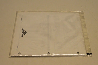 New OEM Arctic Cat 2256-306 AC7500GD2E 2000 Generator Illustrated Parts Manual NOS