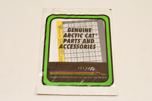 New OEM Arctic Cat 2255-566 Microfiche NOS