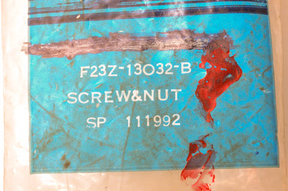 New OEM Ford F23Z13032B Adjusting Screw & Nut NOS