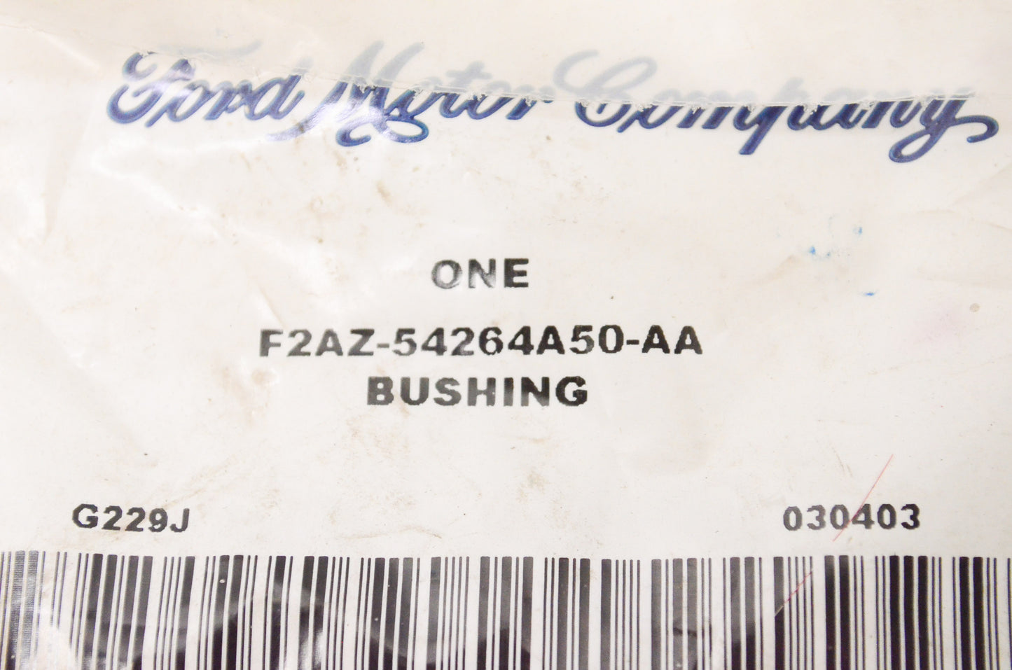 New OEM Ford F2AZ54264A50AA Bushing NOS