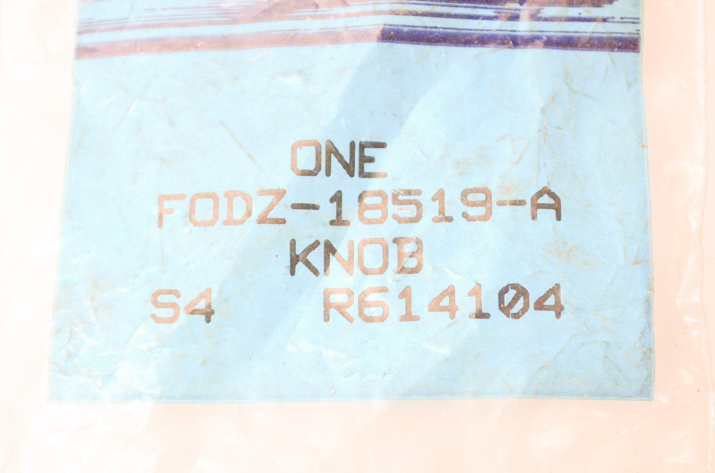 New OEM Ford FODZ18519A A/C Control Knob NOS