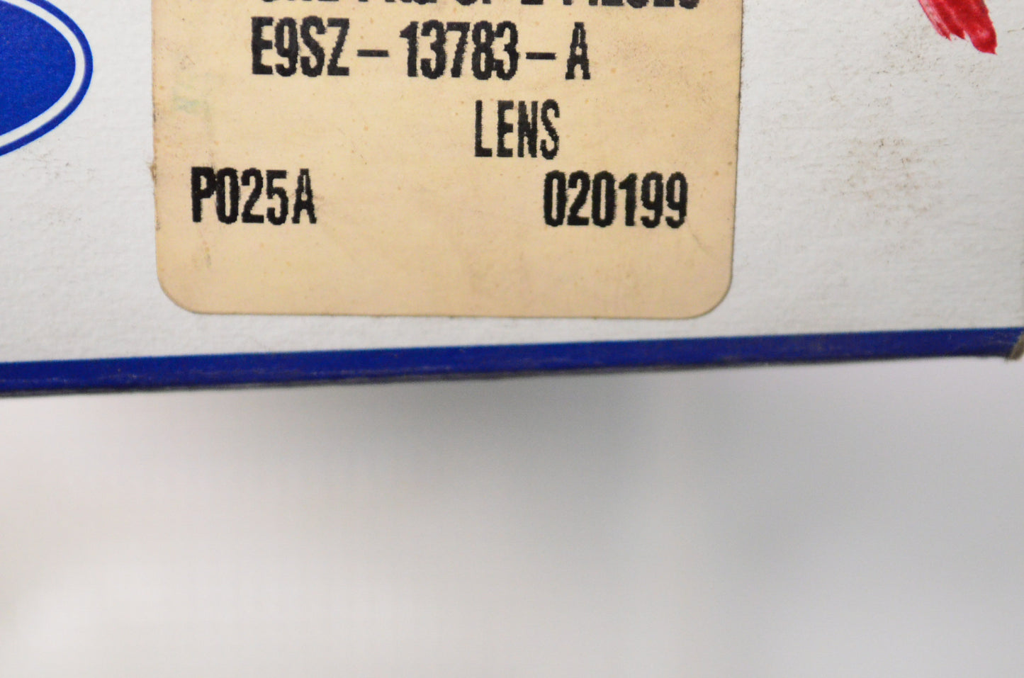 New OEM Ford E9SZ13783A Dome Light Lens NOS