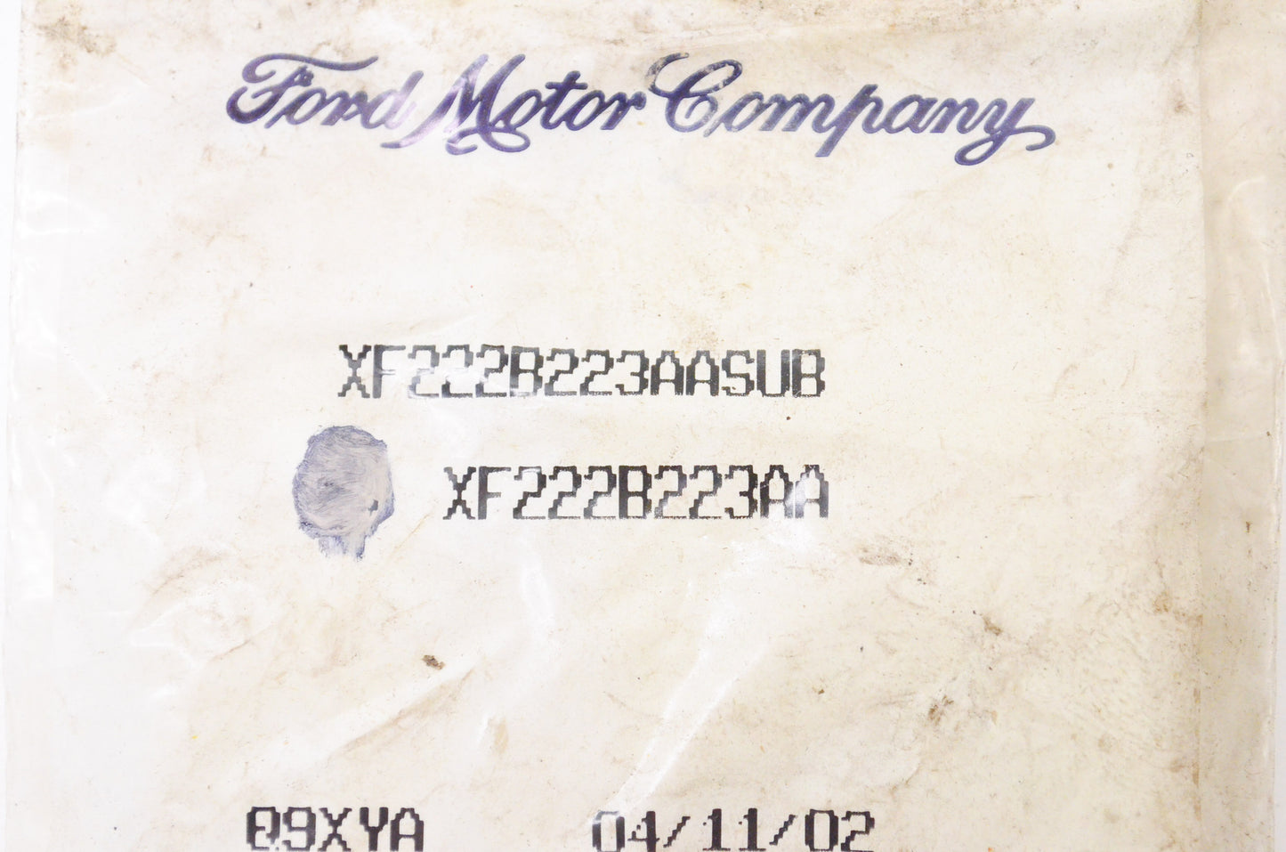 New OEM Ford XF222B223AA, XF222B223AASUB Clip NOS