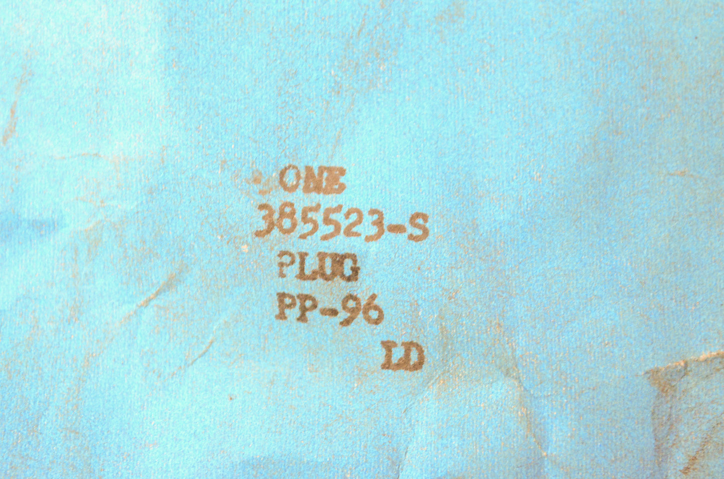 New OEM Ford 385523S Pickup Truck Floor Plug NOS