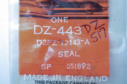 New OEM Ford DZ-443, D2FZ12143A Distributor Gasket NOS