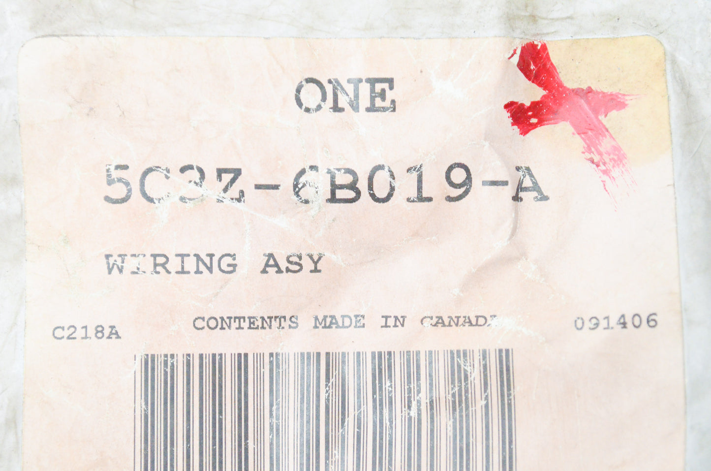 New OEM Ford 5C3Z6B019A Wiring Assembly NOS