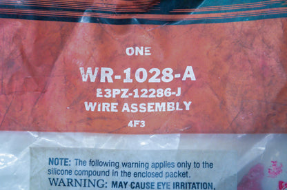 New OEM Ford WR-1028-A, E3PZ12286J Wire Assembly NOS