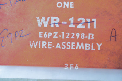 New OEM Ford E6PZ12298B, WR-1211, WR-1289 Wire Assembly NOS