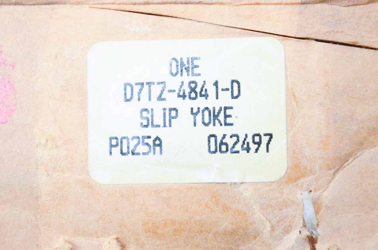 New OEM Ford D7TZ4841D Slip Yoke NOS