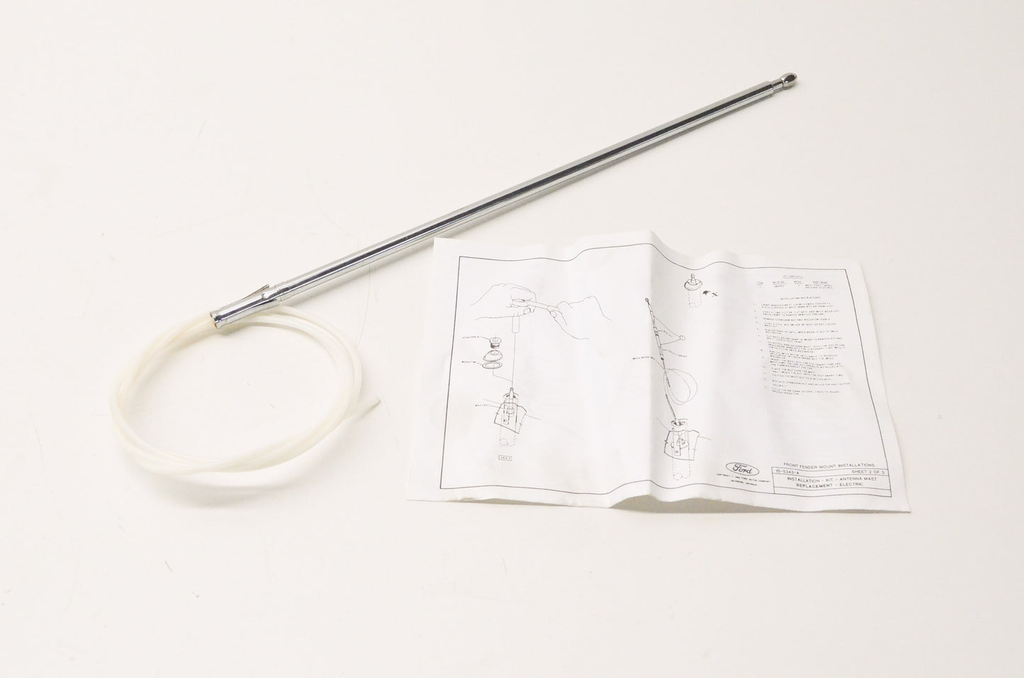 New OEM Ford E4VY18A886B Radio Antenna Kit NOS