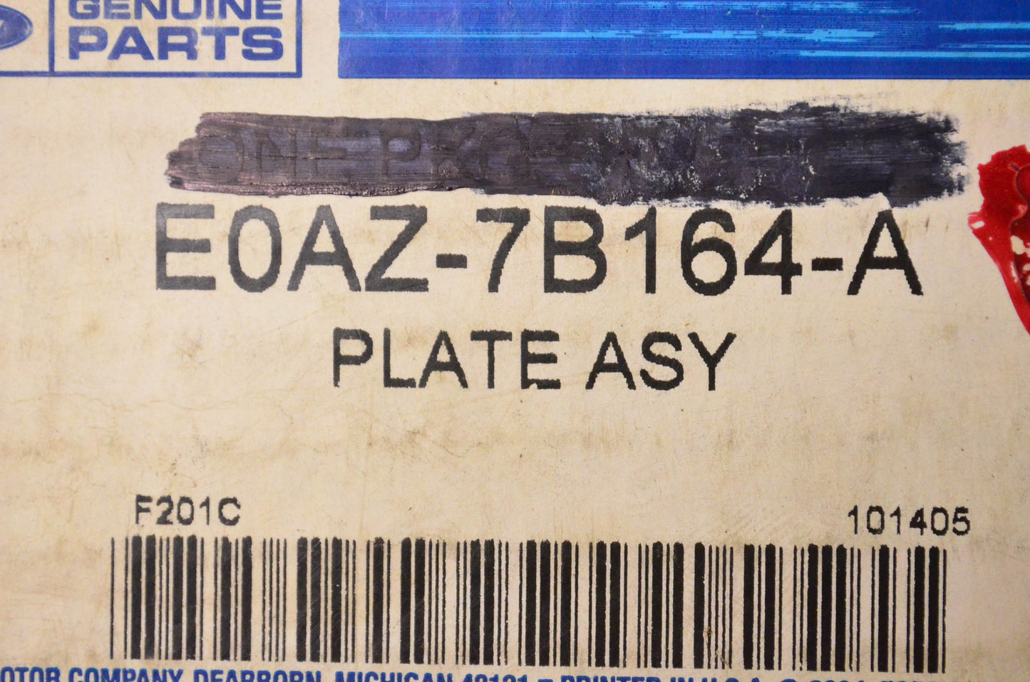 New OEM Ford E0AZ7B164A Clutch Plate NOS