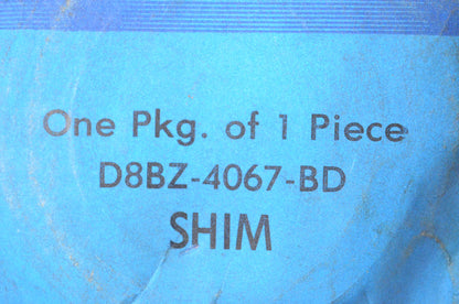 New OEM Ford D8BZ4067BD Shim NOS