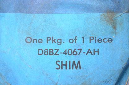 New OEM Ford D8BZ4067AH Shim NOS
