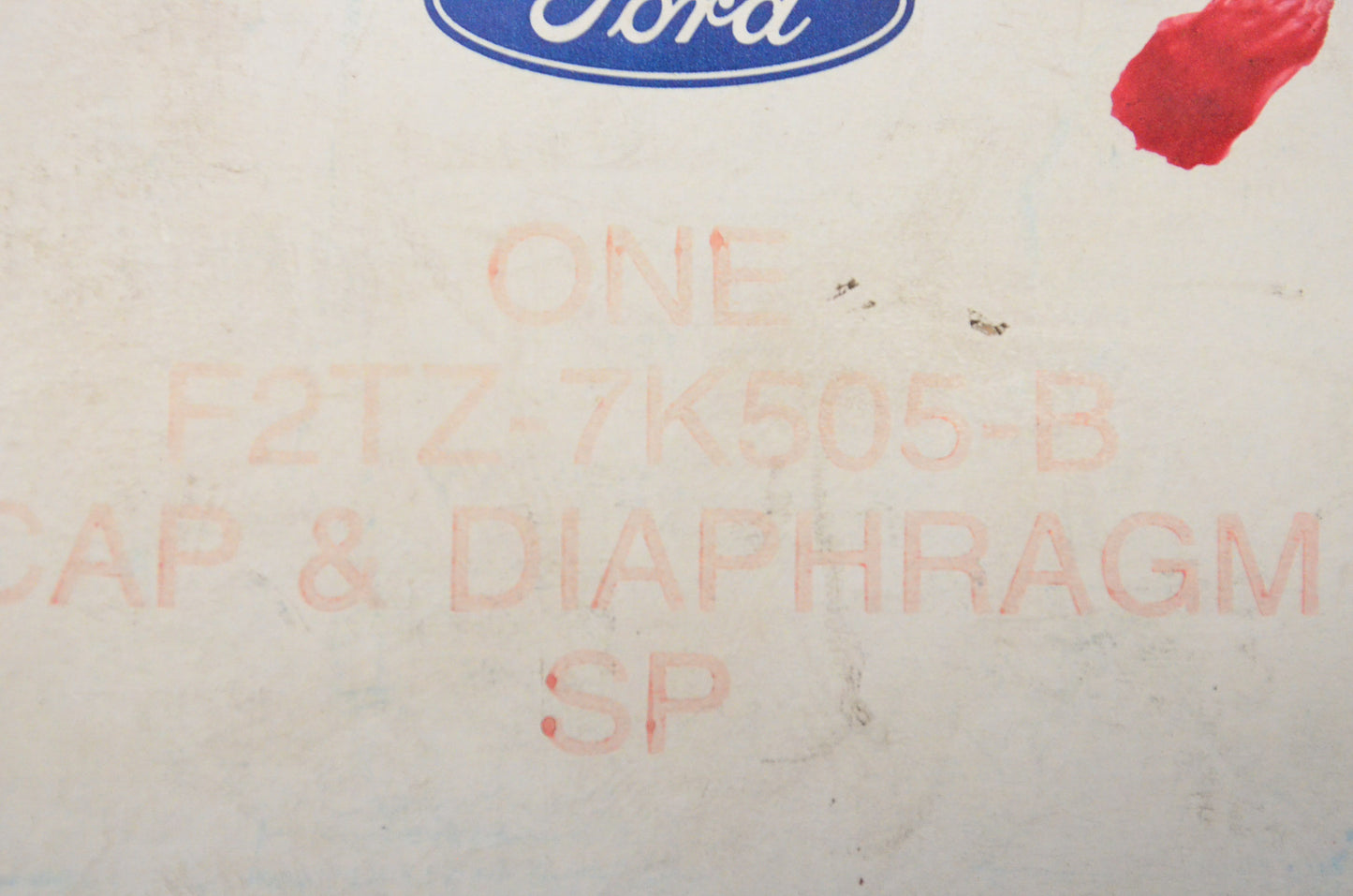 New OEM Ford F2TZ7K505B Clutch Reservoir Cap & Diaphragm NOS