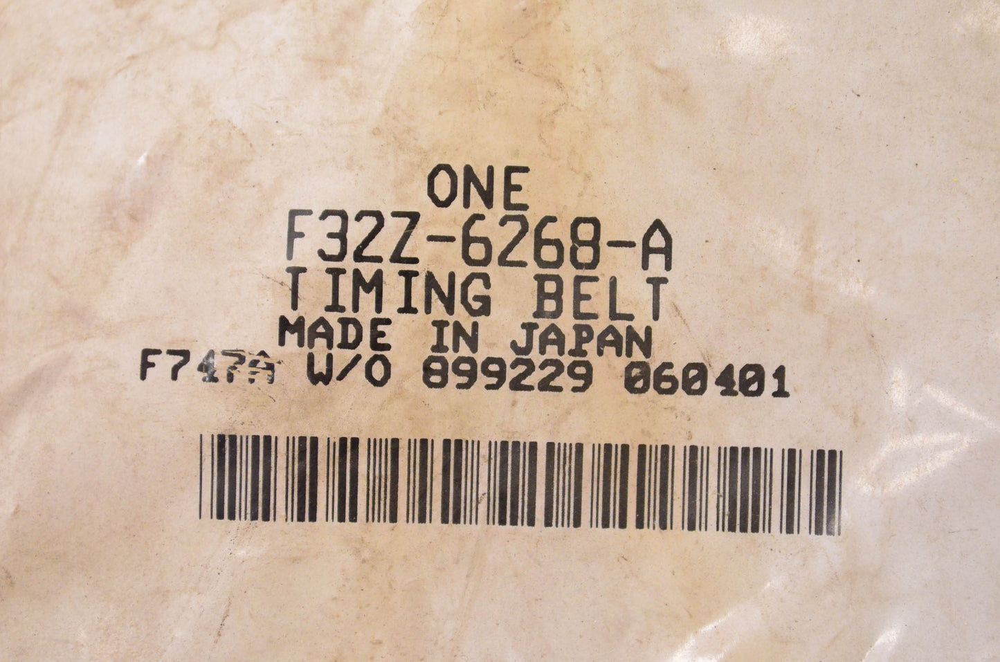 New OEM Ford F32Z6268A Timing Belt NOS