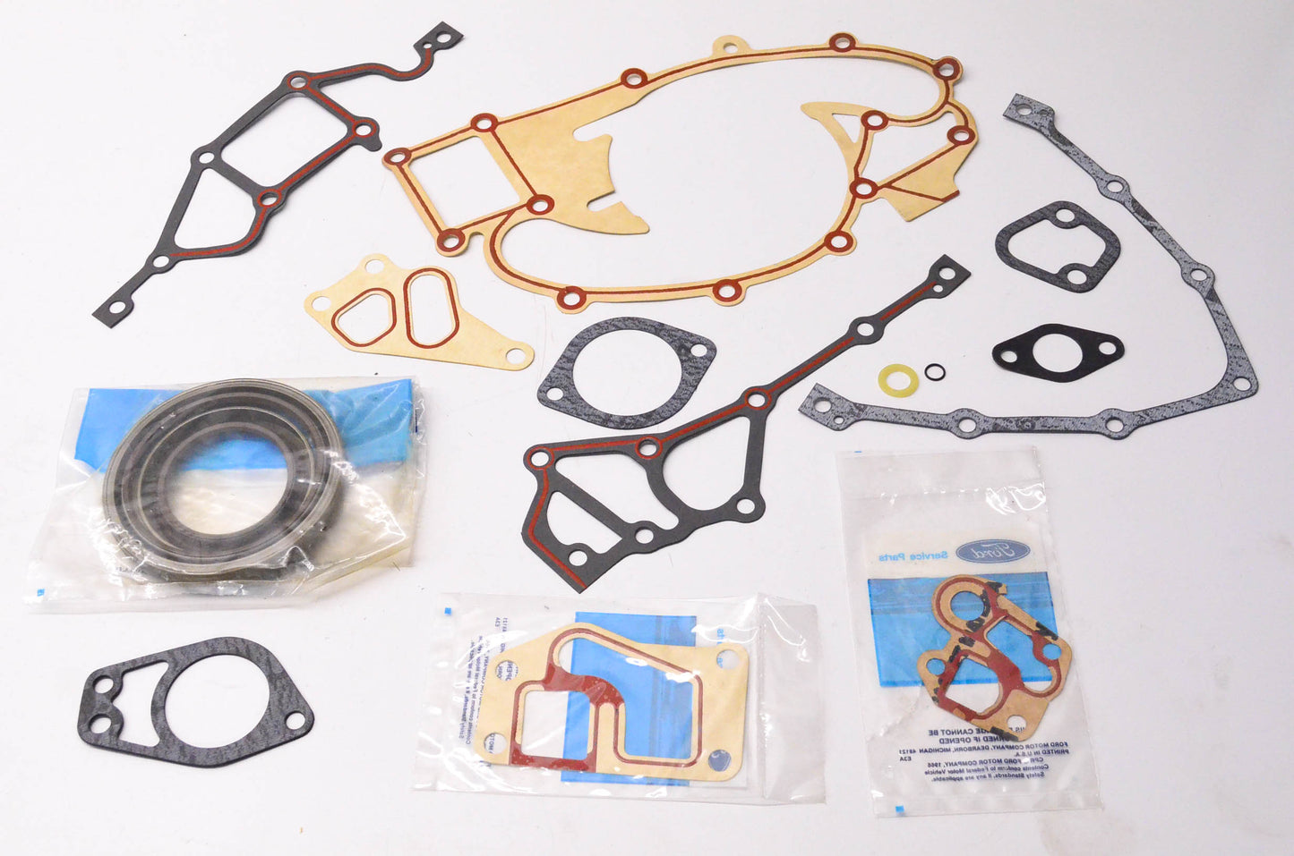 New OEM Ford E9TZ6E078A, E9TZ6E078D Incomplete Gasket Kit NOS