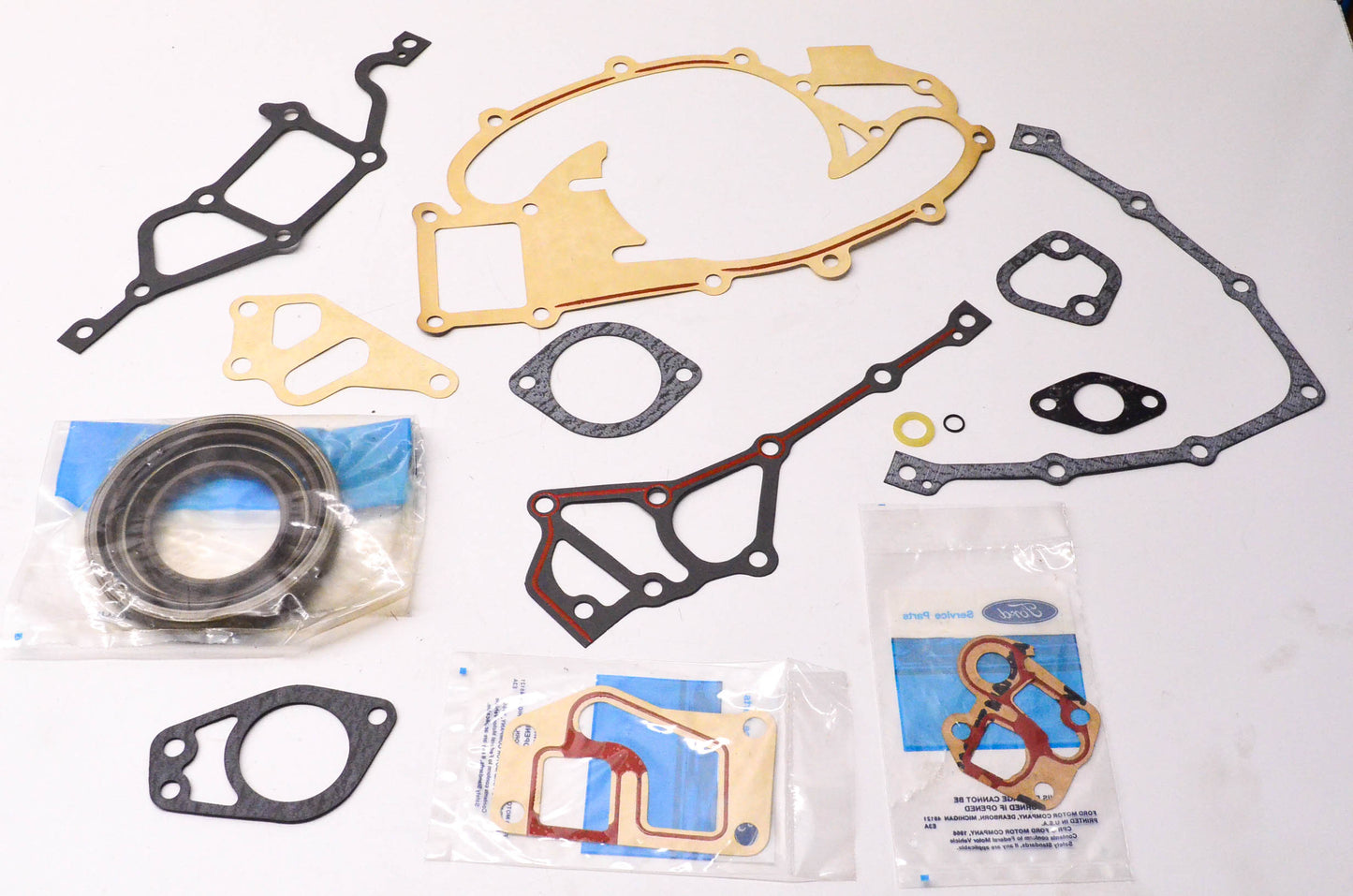 New OEM Ford E9TZ6E078A, E9TZ6E078D Incomplete Gasket Kit NOS