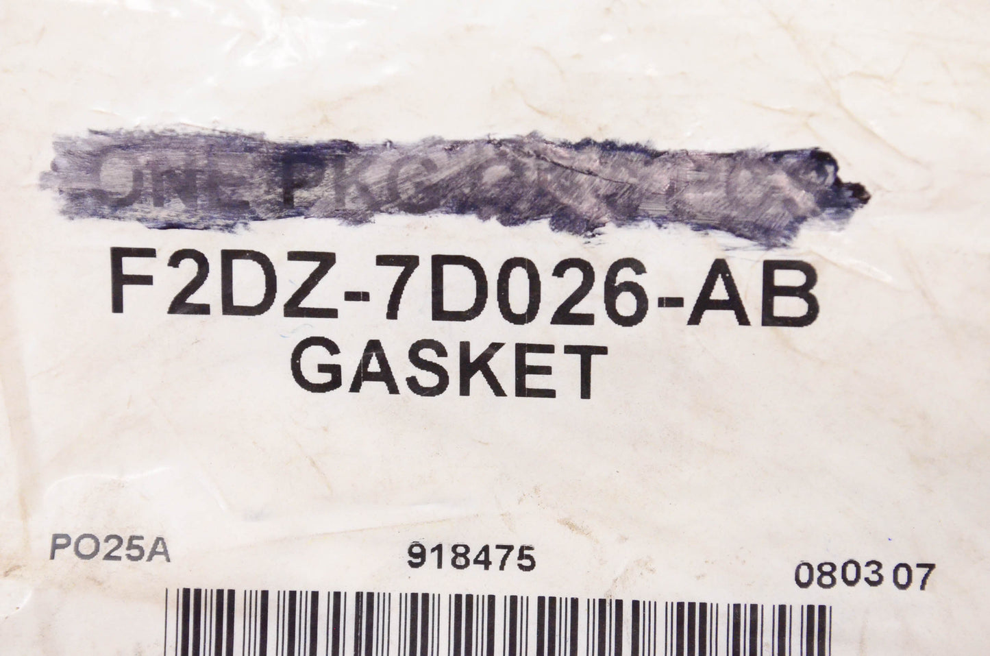 New OEM Ford F2DZ7D026AB Gasket NOS