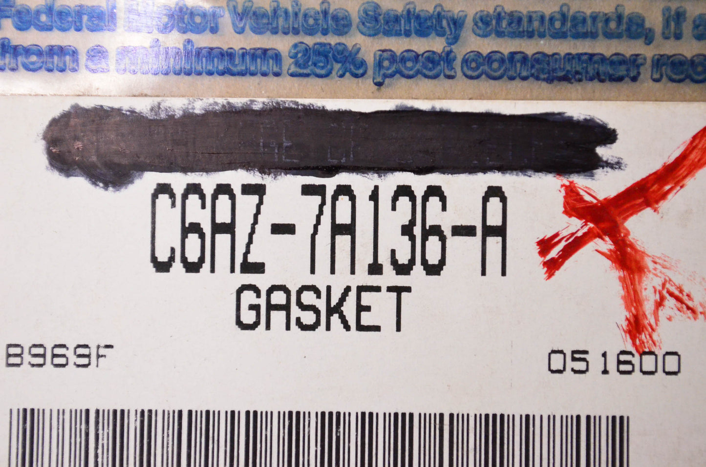 New OEM Ford C6AZ7A136A Oil Pump to Case Gasket NOS