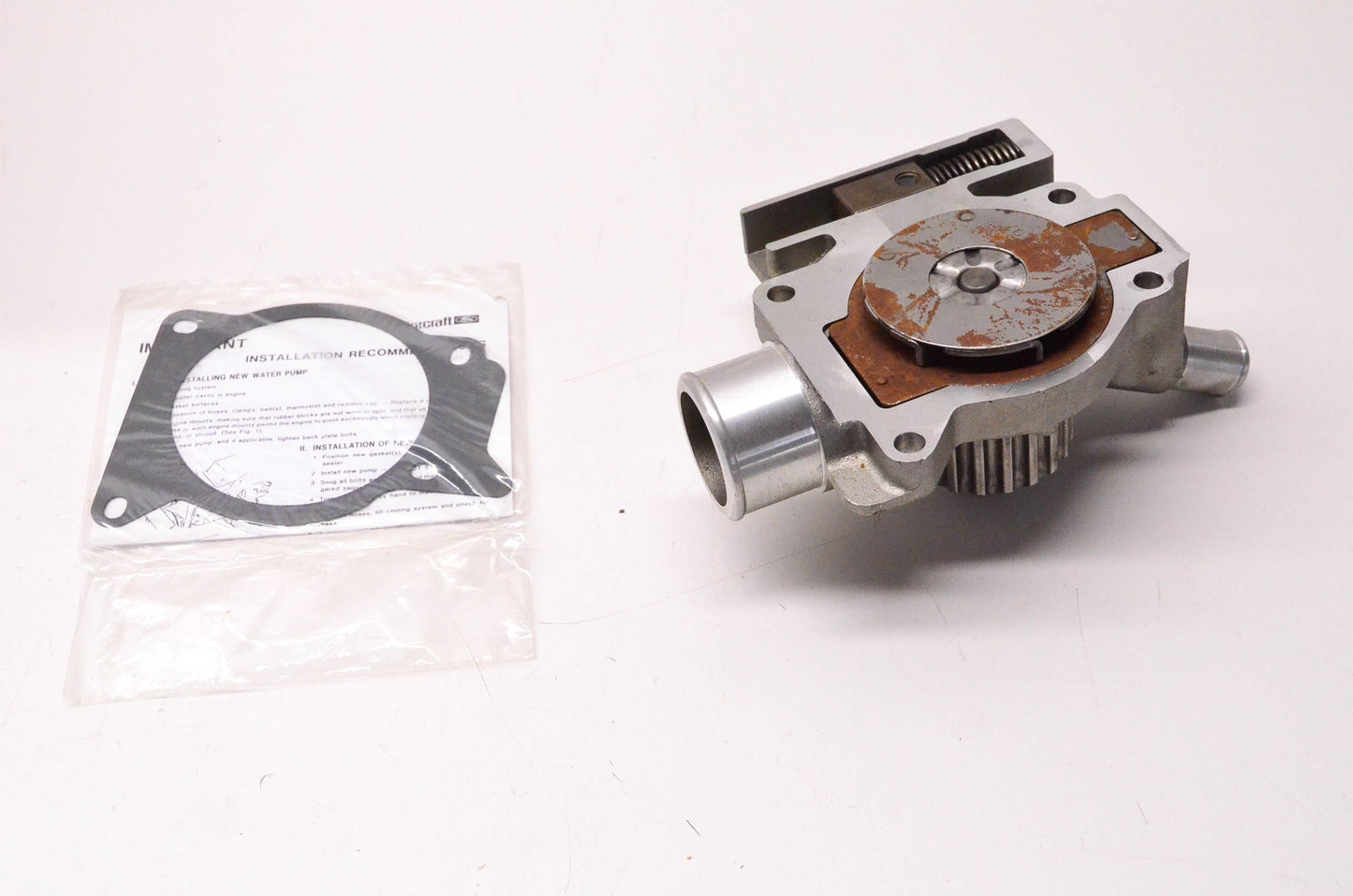 New OEM Ford PW-322, F4CZ8501A Water Pump NOS