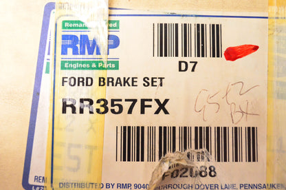 RMP RR357FX, F02088 Reman Brake Kit