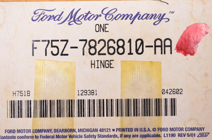 OEM Ford F75Z7826810AA Expedition & Navigator Lower Rear Door Hinge