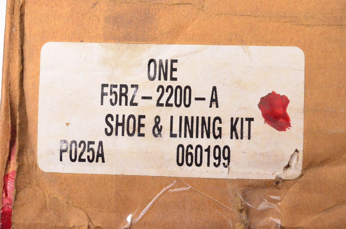 New OEM Ford F5RZ2200A Shoe & Lining Kit NOS