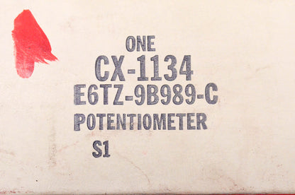 New OEM Ford CX-1134, E6TZ9B989C Potentiometer NOS