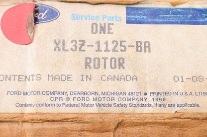 New OEM Ford XL3Z1125BA Disc Brake Rotor NOS