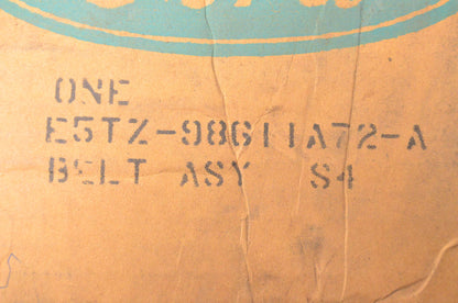 New OEM Ford E5TZ98611A72A Seat Belt NOS