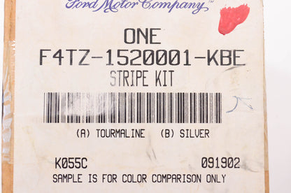New OEM Ford F4TZ1520001KBE Stripe Trim Kit NOS