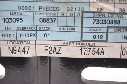 New OEM Ford F2AZ17754A Bumper Impact Absorber NOS
