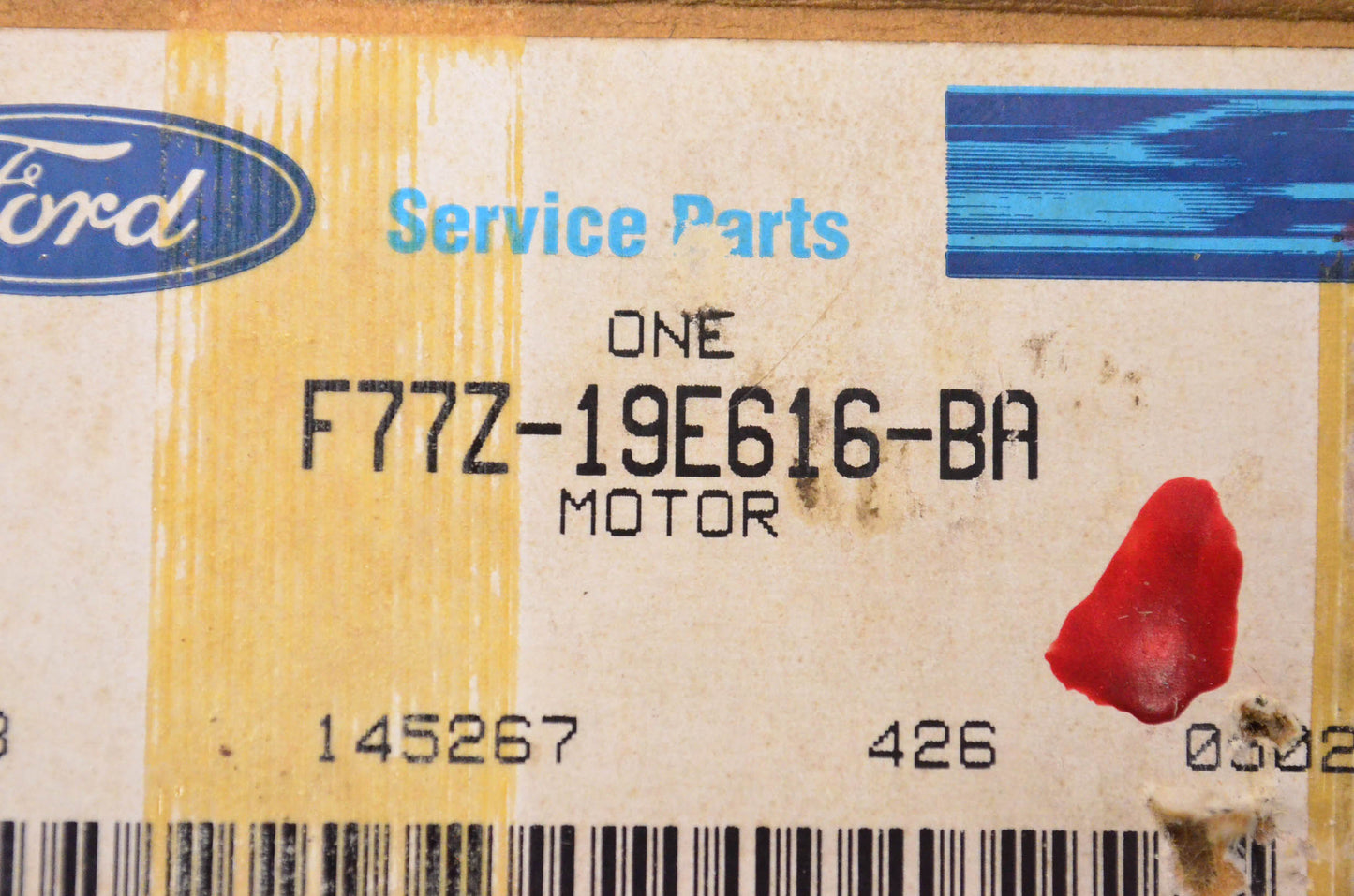 New OEM Ford F77Z19E616BA, F77H19E694BB Heater Blend Air Door Actuator NOS