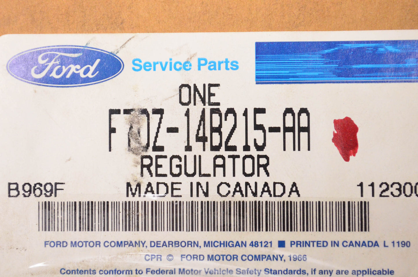 New OEM Ford F7DZ14B215AA Control Module NOS