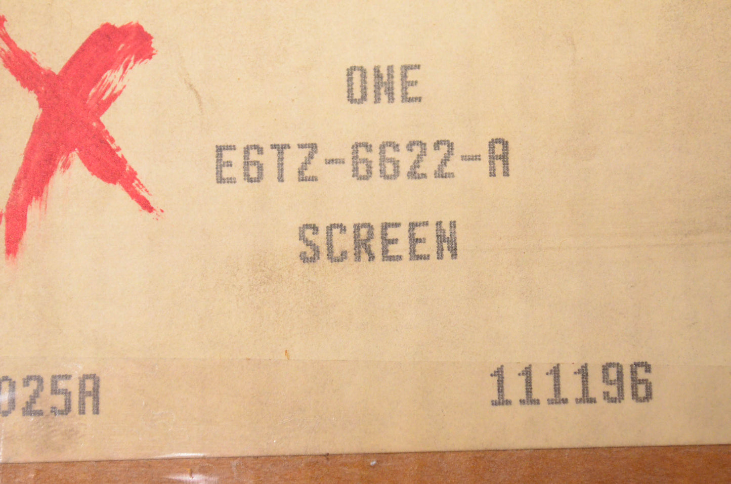 New OEM Ford E6TZ6622A Oil Pump Inlet W/ Screen NOS