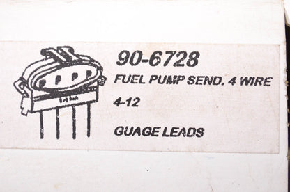 Aftermarket 90-6728 Fuel Pump Sender Wiring Assembly NOS