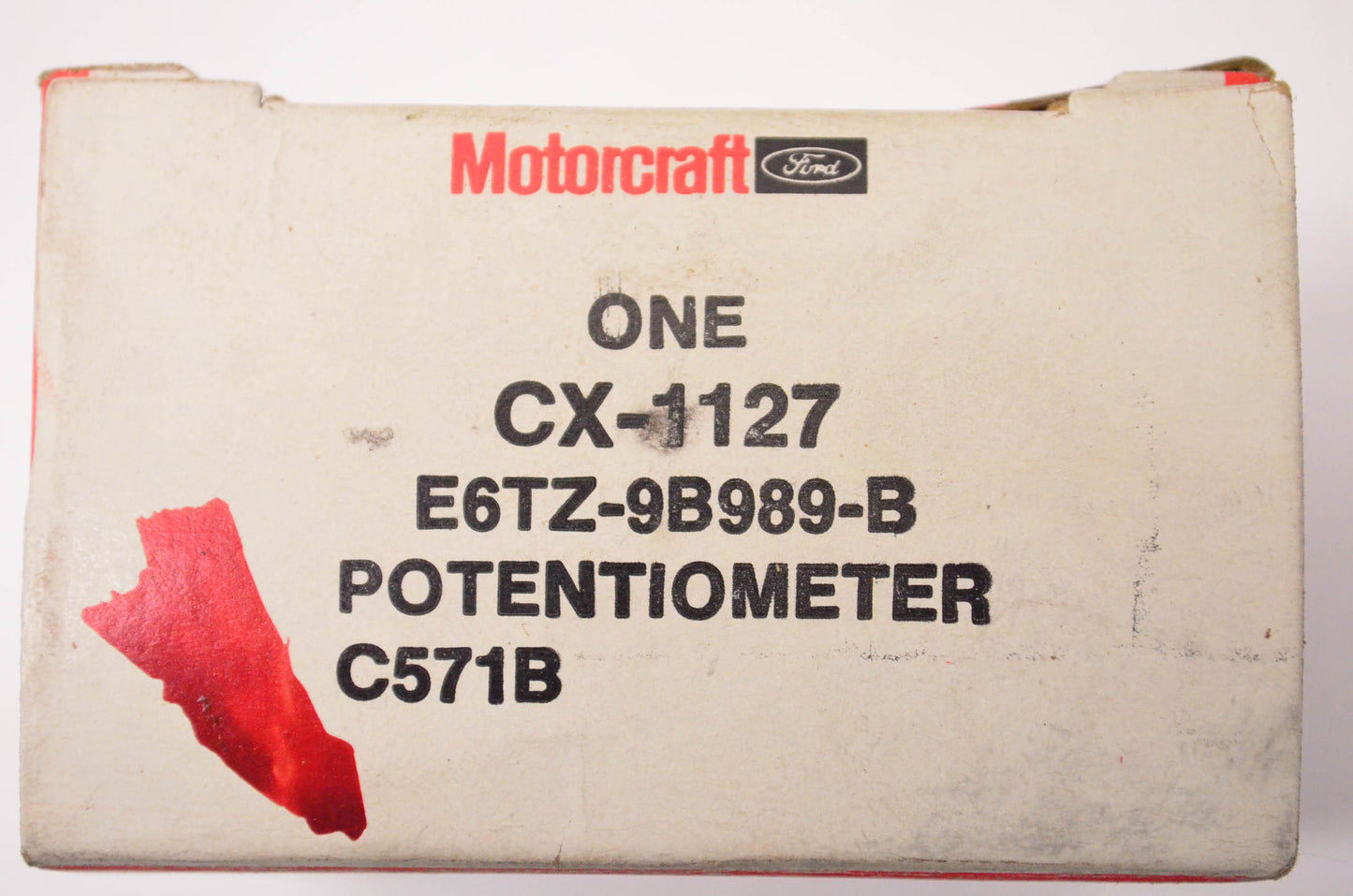 New OEM Ford CX-1127, E6TZ9B989B Potentiometer NOS
