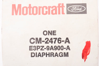 New OEM Ford CM-2476-A, E3PZ9A900A Carburetor Diaphragm NOS