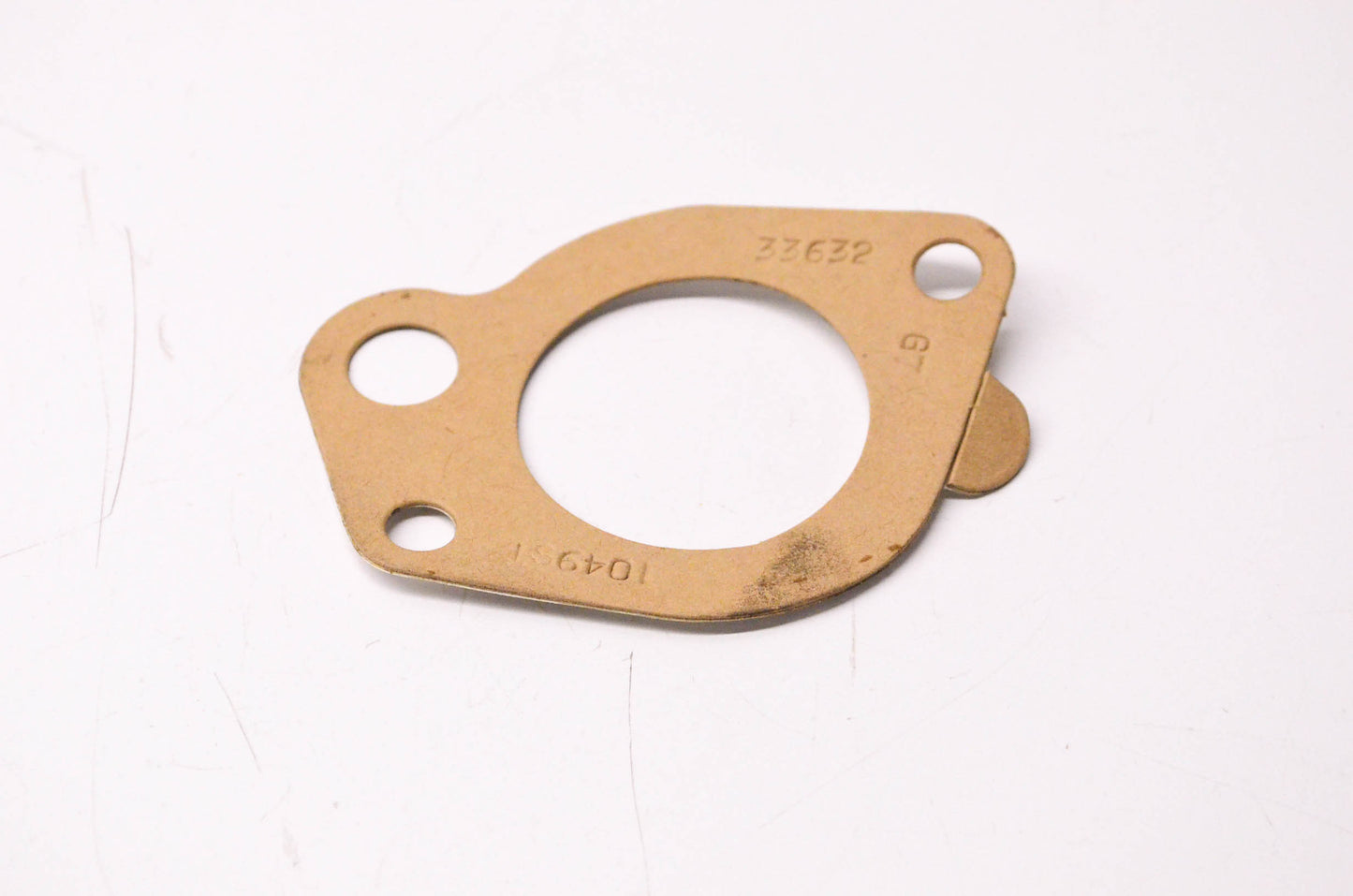 New OEM Ford RG-513, D4PZ8255F, 1049ST Engine Coolant Thermostat Housing Gasket NOS