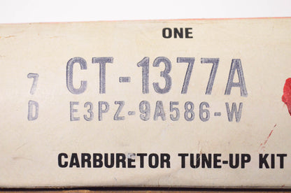 New OEM Ford CT-1377A, E3PZ9A586W Carburetor Tune-Up Kit NOS