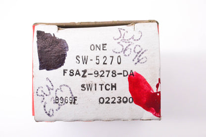 New OEM Ford SW-5270, F8AZ9278DA Engine Oil Pressure Switch NOS