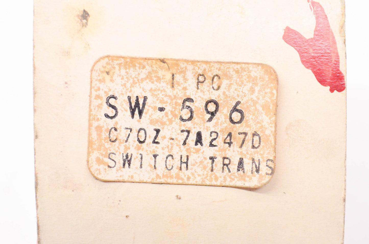 New OEM Ford SW-596, C7OZ7A247D, C70Z7A247D Neutral Safety Switch NOS