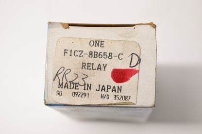 New OEM Ford F1CZ8B658C Radiator Fan Relay NOS