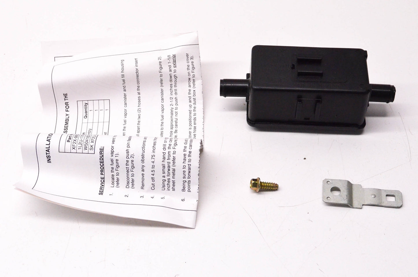 New OEM Ford XF2Z9B328BA, XF2Z9B328AB Filter Vent Kit NOS