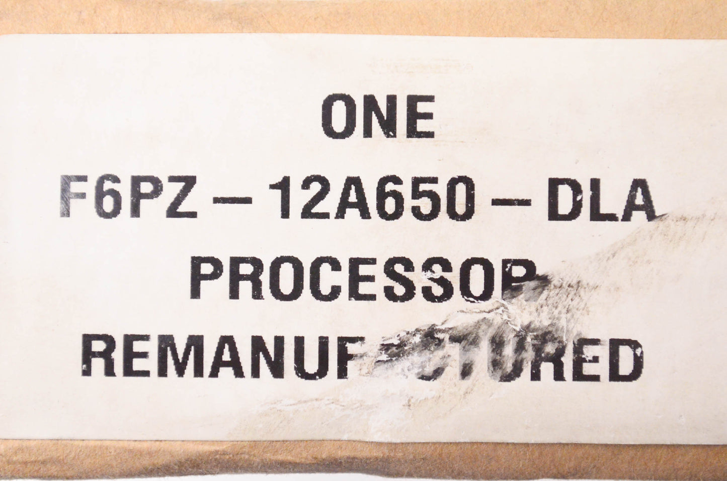 New OEM Ford F6PZ12A650DLA Remanufactured Engine Computer NOS