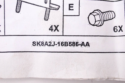 New OEM Ford SK8A2J16B586AA, DF07720BHW Step Bar Hardware Kit NOS