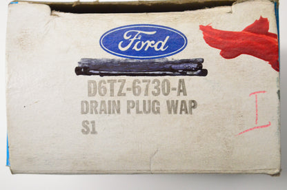 New OEM Ford D6TZ6730A Drain Plug NOS