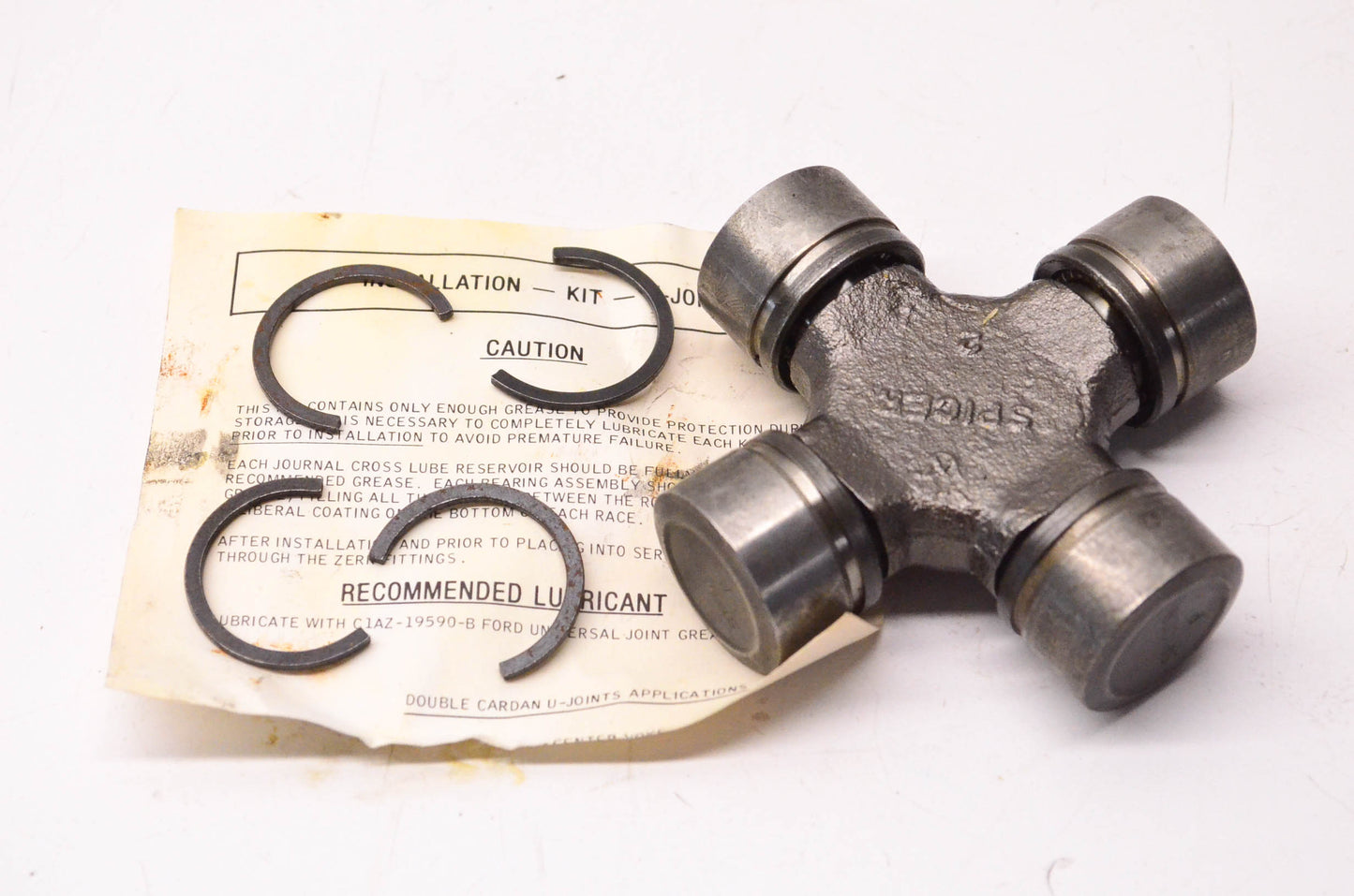 New OEM Ford B9TZ3249A Universal Joint Kit NOS