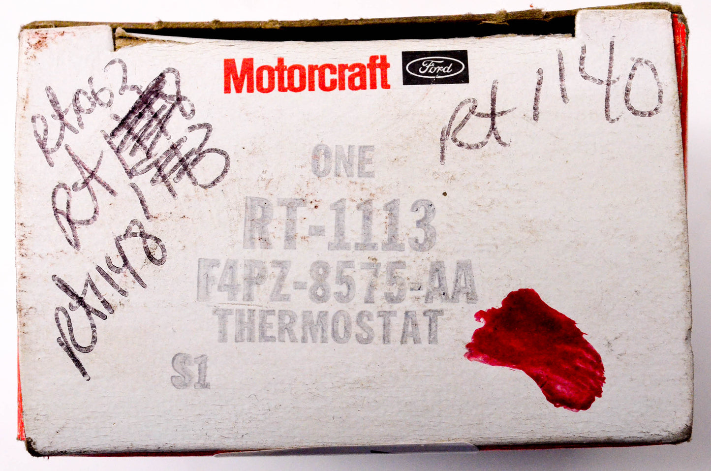 New OEM Ford RT-1113, F4PZ8575AA Thermostat NOS