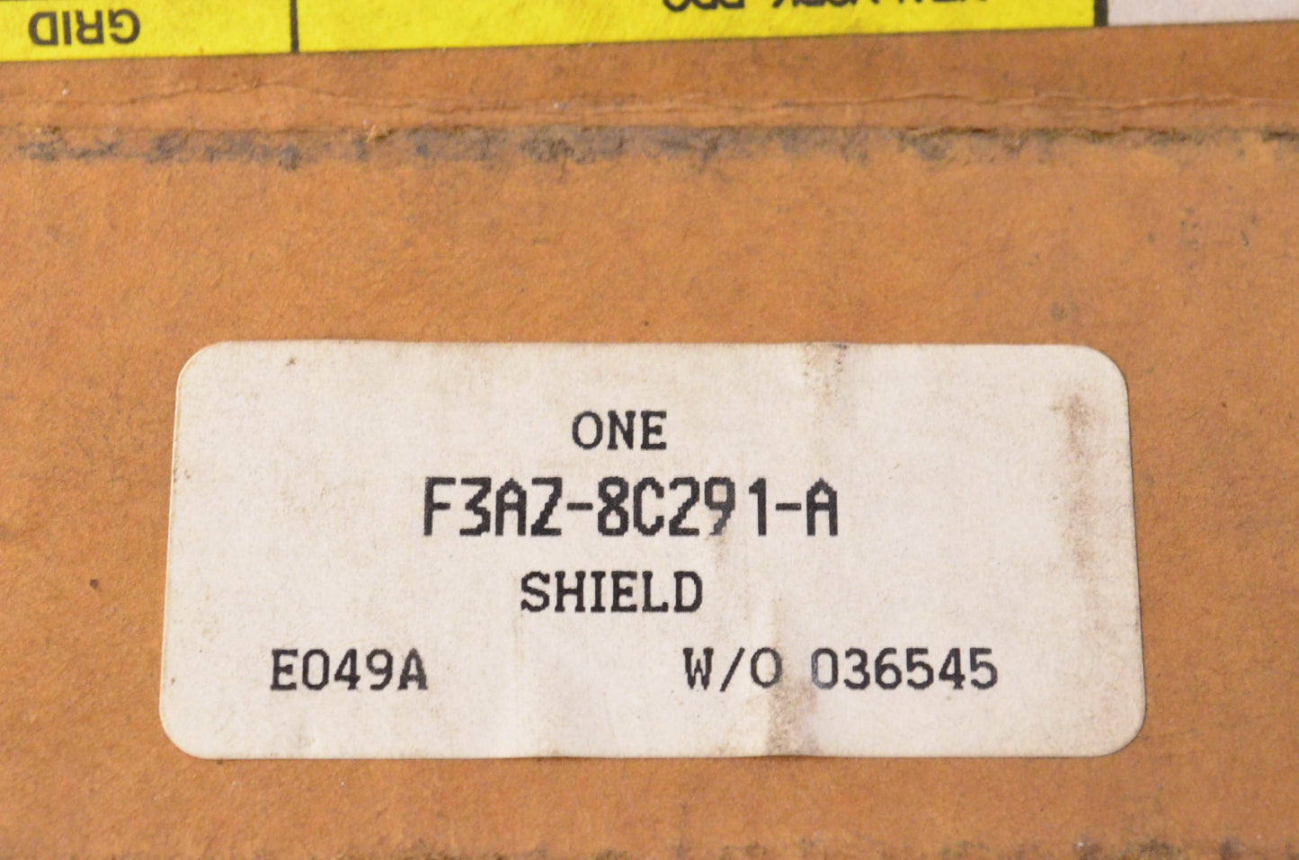 New OEM Ford F3AZ8C291A Trim Cover NOS